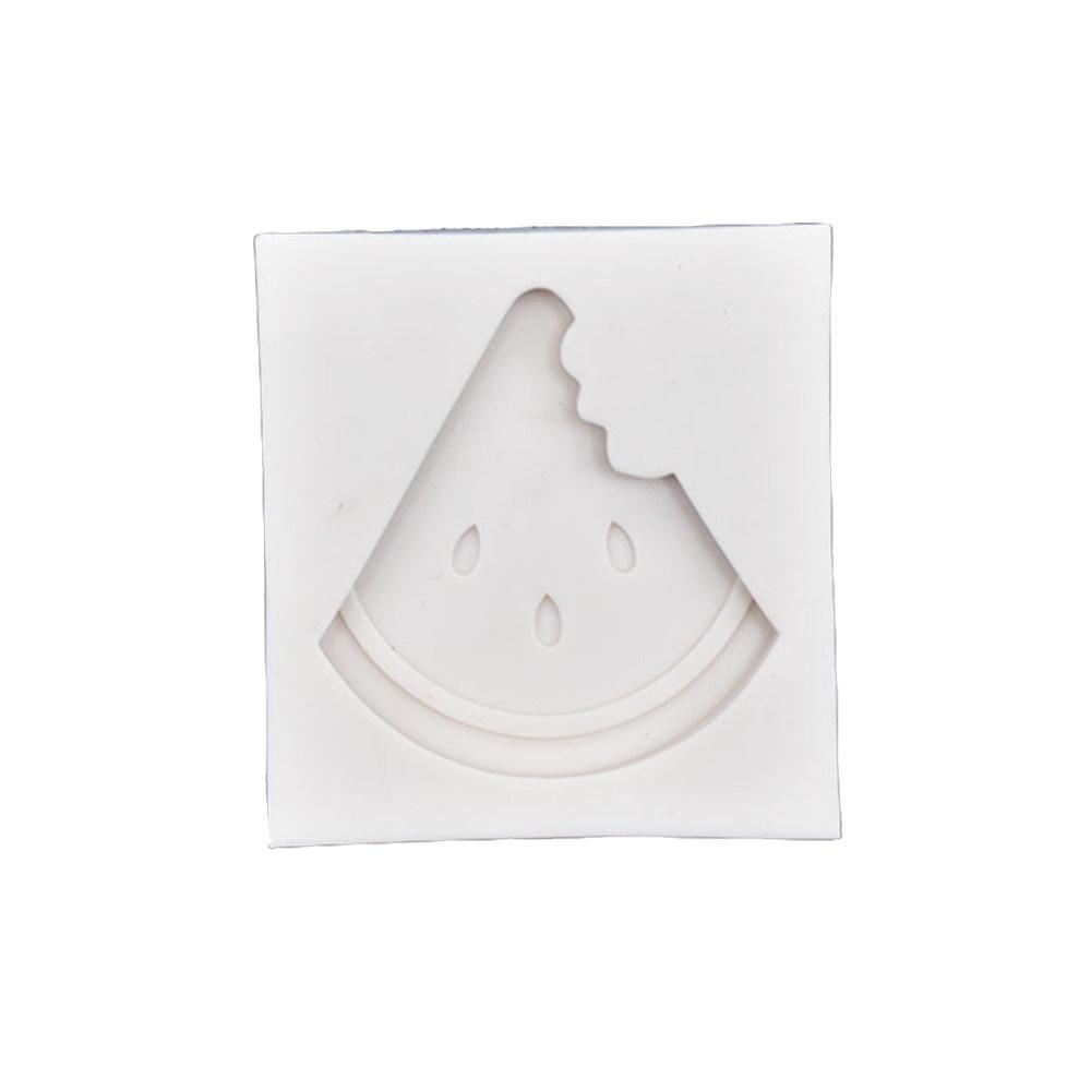 4pcs/set Summer Party Coconut Tree Watermelon Pineapple Silicone Molds Turtle Leaf Chocolate Candy Fondant Cake Decorating Tools