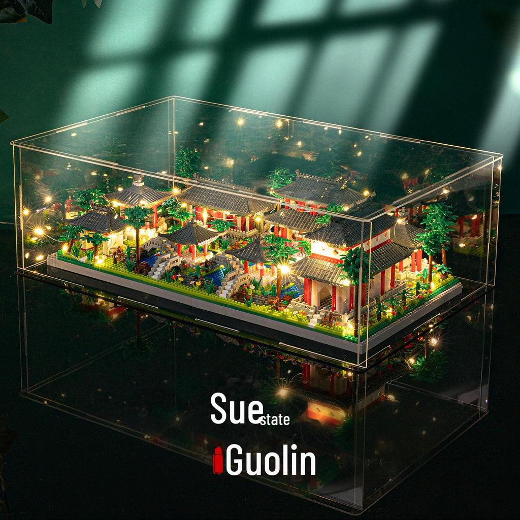 Compatible Suzhou Gardens Ancient Style Building Blocks - Educational Assembly Toy for Children