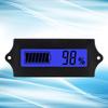 12 84V GY 6G Battery Power LCD Display Voltage Meter Voltmeter with Light Alarm (Blue Light)