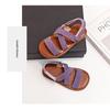 Artistic Retro Girls' Beach Sandals for Toddlers & Youth Simple Soft-Sole Princess Shoes for Babies Fashion Kids Shoes