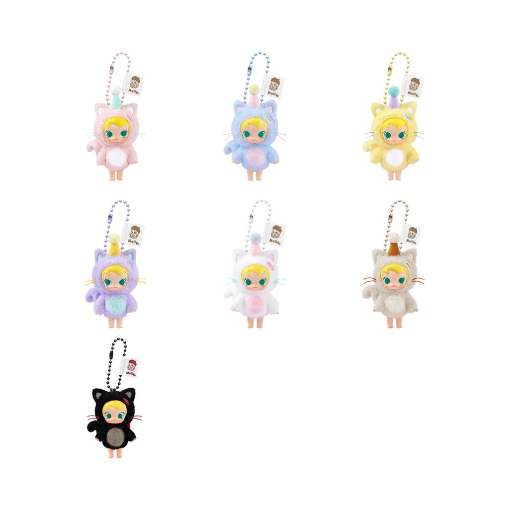 POP MART Baby Molly Pocket Friends Series Vinyl Plush Pendant (1 Blind Box)