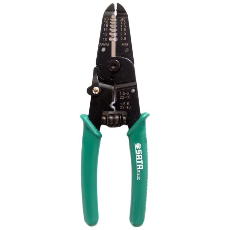 SATA Insulated Hawk-bill Wire Stripper Pliers