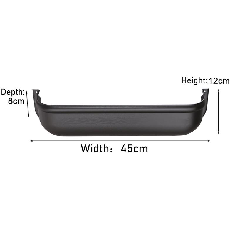 Van Camper Universal Fit Storage Pocket Box Shelf Racking Tool Storage Barn Door Storage Box Car Accessories With 10pcs Screws