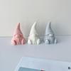 Silicone Mold Gnome Mold 3D Gnome Mold Epoxy Dwarf Plaster Mold Christmas Dwarf Fondant Mould For Soap DIY Paint Your Own Gnome