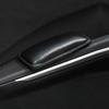 1x Black Car Interior Leg Cushion Pads Leather Protector Mat Cover Accessories