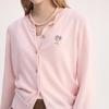 Teenie Weenie Women's 2025 Autumn Sheep Wool Bear Knit Cardigan