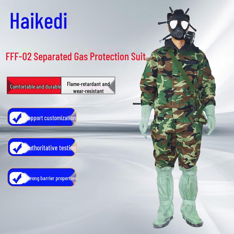 Haike Di FFF02 Split Chemical & Fire Protective Suit M