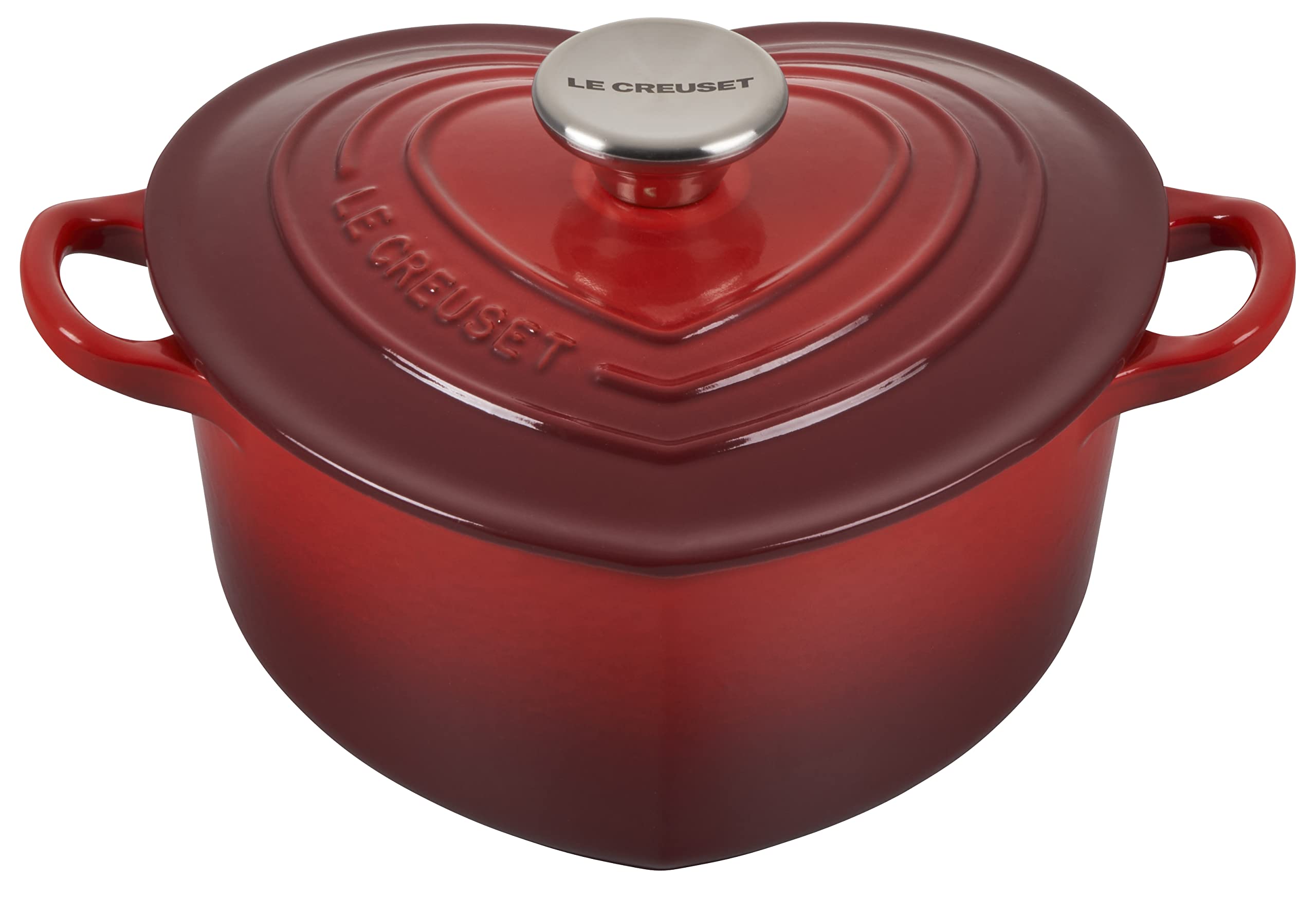 Le Creuset Cocotte d Amour Cherry Red