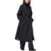 (WMNS) Single Breasted Long Coat 'Black' Women's 480063-09