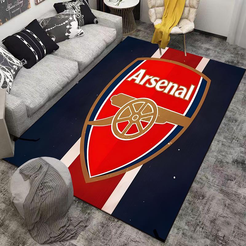 Arsenal Logo Designed floor mat, suitable as a non-slip mat for the living room or bedroom sofa
