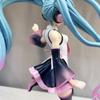 23 cm Înălțime Hatsune Miku Figurină Premiu pentru ureche de pisică, ediție pentru ziua de naștere, kit pentru garaj (GK) sau Figura