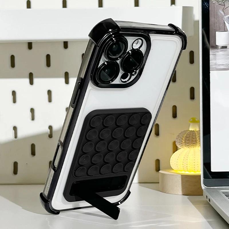 

2pcs Silicone Suction Mobile Phone Holder Strong Adhesive Desktop