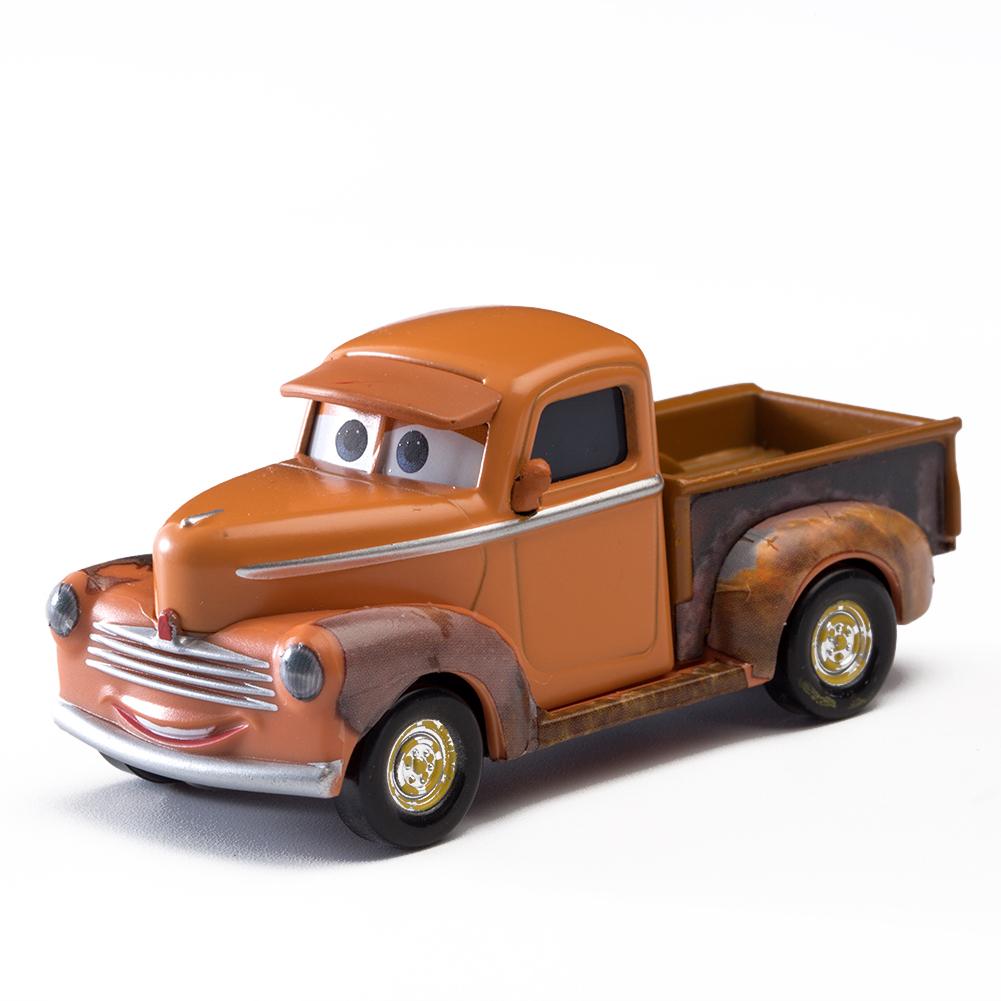 Disney Pixar Cars 3 Lightning Mcqueen Mater Chick Hicks Legering Auto Model 1:55 Diecast Voertuigen Speelgoed Kinderen Verzameling Cadeaus