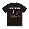 Jesus Lizard Limitierte Edition Grafik T-Shirts Unisex Damenmode Gothic Sommer Kurzarm T-Shirt Baumwolle Übergroße T-Shirts