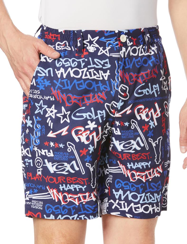 Ping Apparel Men's Golf Shorts (All-Way Stretch, UV Protection) 621-4132201 120_Navy L