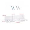 2Pcs Clear Acrylic Wine Glass Holder Wall Mounted Stemware Hangings Rack Glassware Holder Rack Wine Glass Rack Gifts