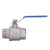 Ball Valve 1in NPT Stainless Steel Straight Ball Valve Fitting Connector for Water Oil