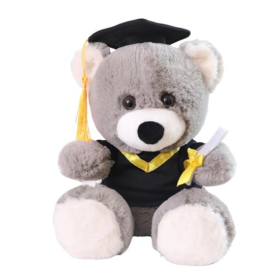 Graduation Owl Bear Doll Cute Plush Class of 2025 Gift for Her