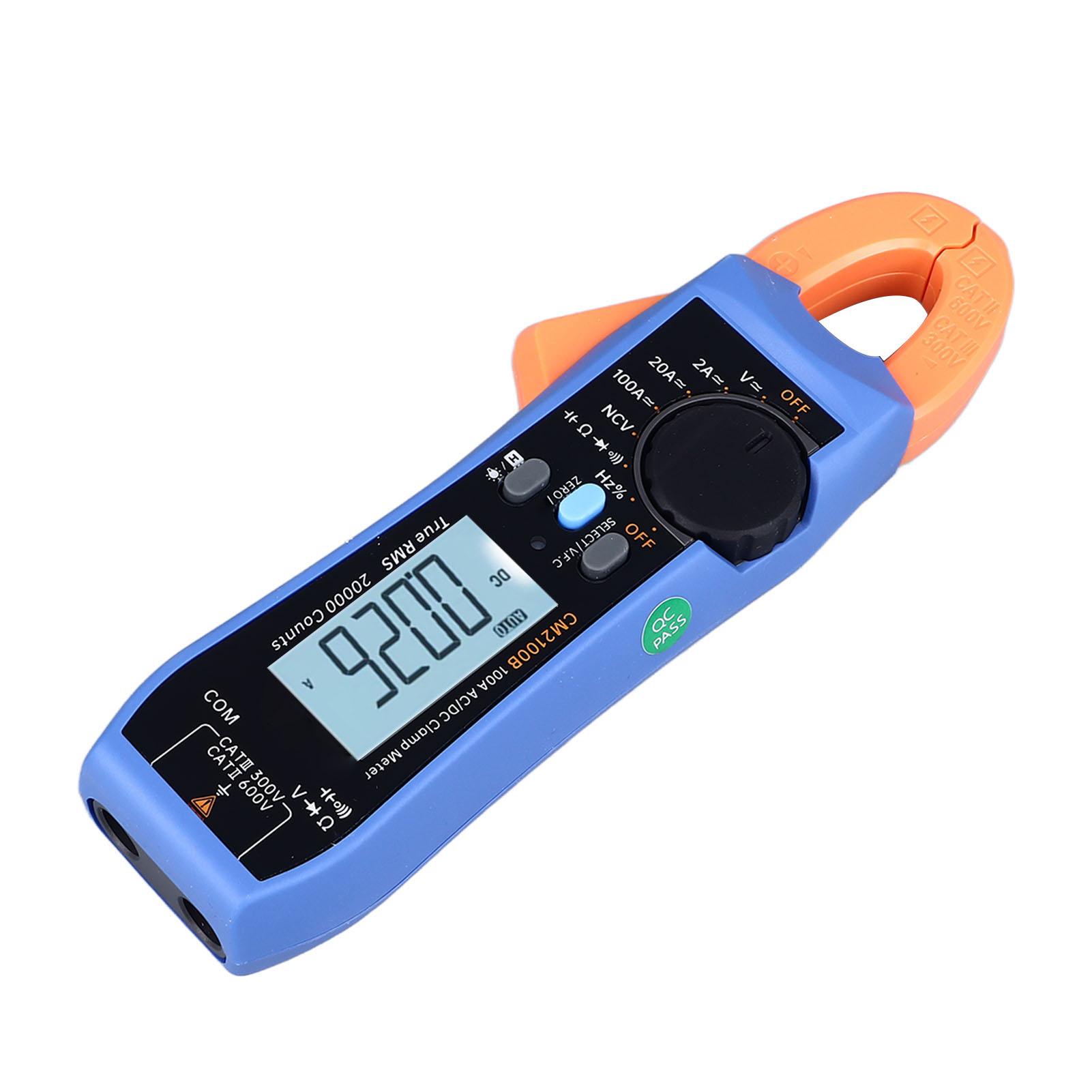 

Bluetooth Clamp Multimeter Digital AC DC Current Voltage Meter with VFC Overload Protection True RMS Test 20000 Counts