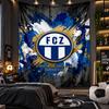 Wall Hanging Tapestry FC Zürich Print Cloth for Living Room Bedroom Home Decor