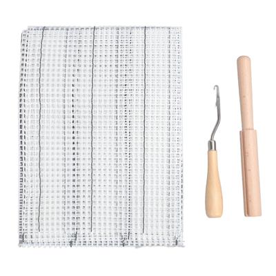 Teppichknüpfsegment Stickwerkzeugset Zuverlässige Gobelinwerkzeuge Ineinandergreifendes Werkzeug für DIY-Bastelarbeiten Teppich