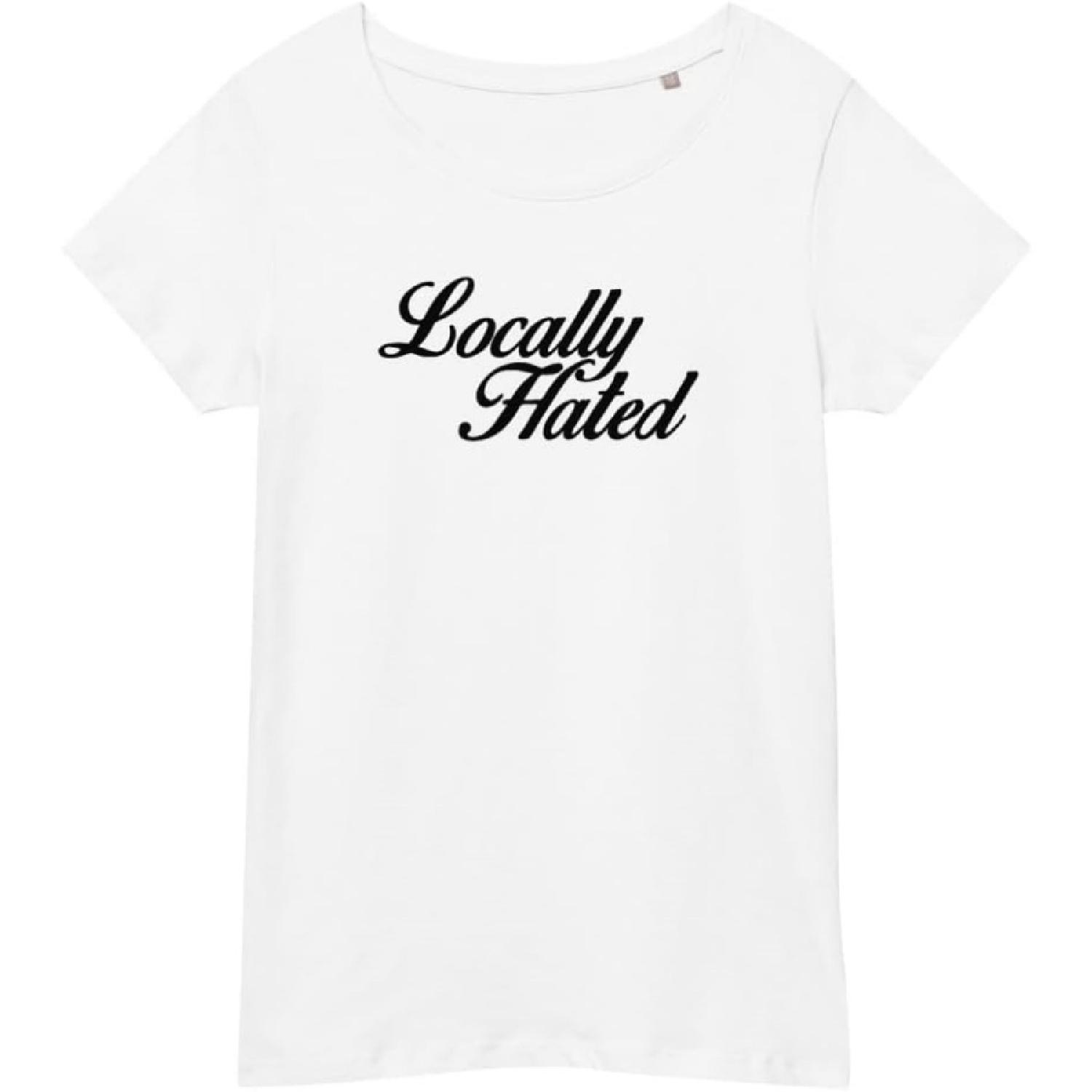 Locally Hated - Aesthetic Shirt, Y2K Slogan Graphic Baby Shirt XXXXXL белый