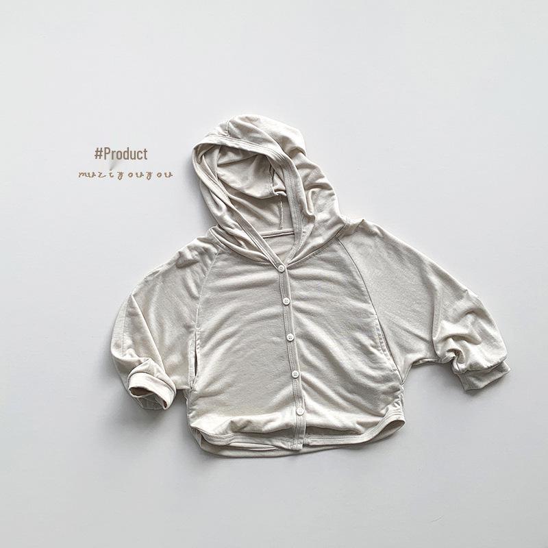 Kids' Lightweight Summer Sun Protection Cardigan - Korean Style