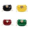 Trendy Korean Children's Shoulder Bag Fashionable Mini Crossbody Bag In Soft Pu Leather