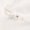 Rainbow Moonstone Earrings Gemstone Jewelry, 925 Solid Sterling Silver Earrings, Gift For Women Handmade Earrings