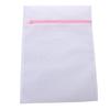 Pink Zipper Mesh Laundry Bag for Delicates and Travel Storage