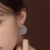 My Omelet Gold Ring Mother-Of-Pearl Earrings