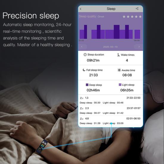 P11 Plus Smart Watch Health Monitoring Multifunctional Waterproof 0.96 inch Fitness Tracker Sport Bracelet for Android