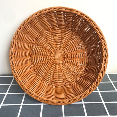 Home Kitchen Food Basket Multipurpose Woven Bread Baskets for Kitchen Dining Room Supplies