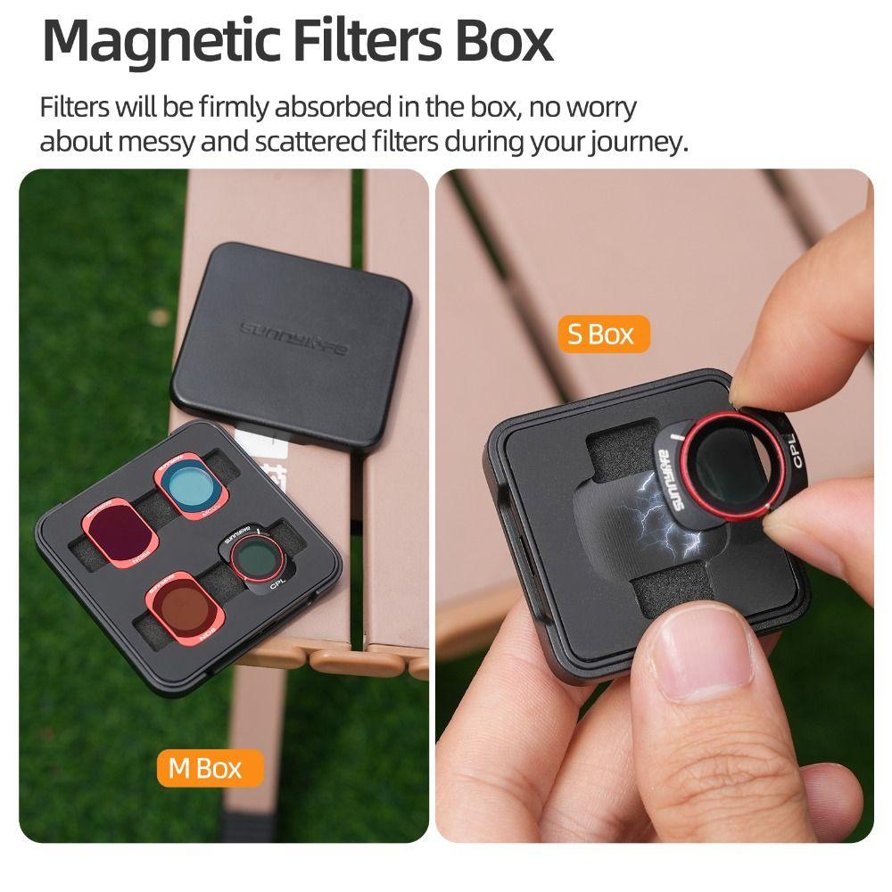 ND8 ND16 ND32 ND64 Filters Kit Lens Protector for DJI Osmo Pocket 4/3 Gimbal Camera Accessories