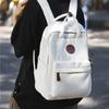 Schoolbag Korean Version Trendy Cool Corduroy Backpack Casual Student Schoolbag Corduroy Portable Trendy Backpack College Style Bag