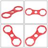 MTB Bicycle Wrench Red Spanner Wrench About 12g Aluminum Alloy Hot Sale