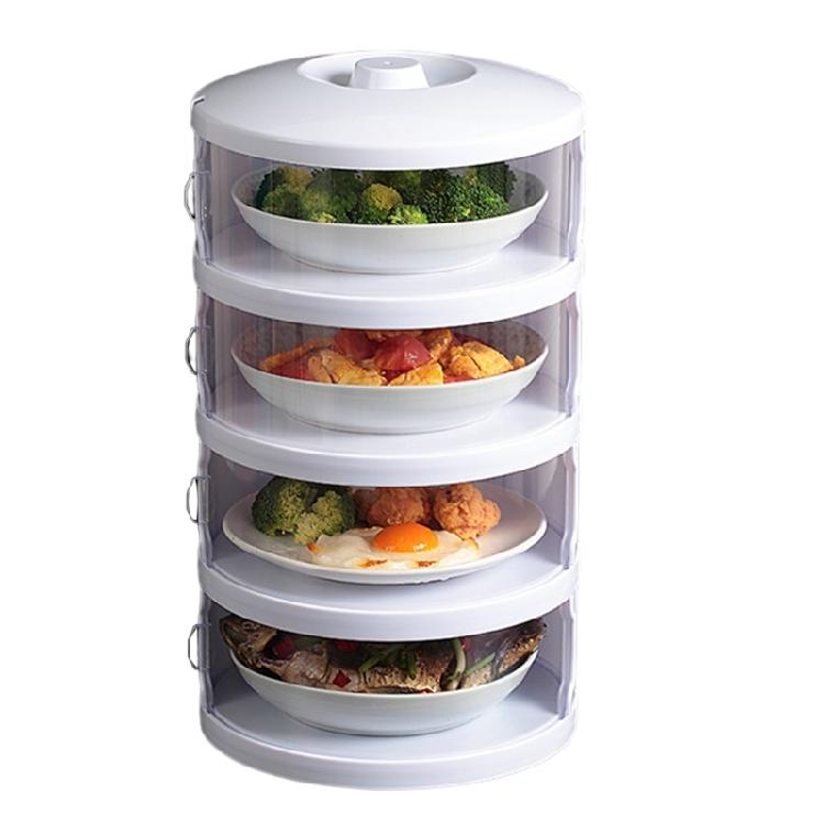 Stackable Food Insulation Cover Dust Proof Portable for Home Kitchen Storage Box