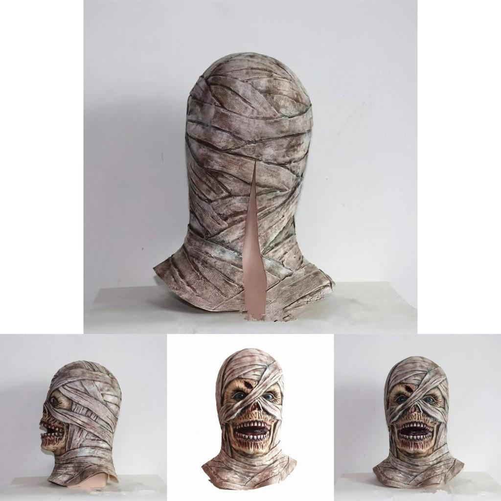 Mummy Latex Halloween Mask With Diy Terror Design For Costumes And Holiday Parties