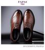 Men's High-End British Style Leather Derby Shoes: Formal, Soft-Sole Wedding & Business Footwear