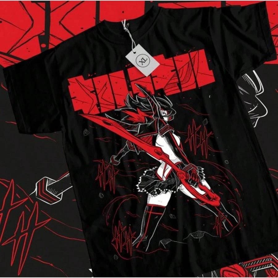 Anime Kill La Kill Ryuko Cartoon T Shirt V2 S