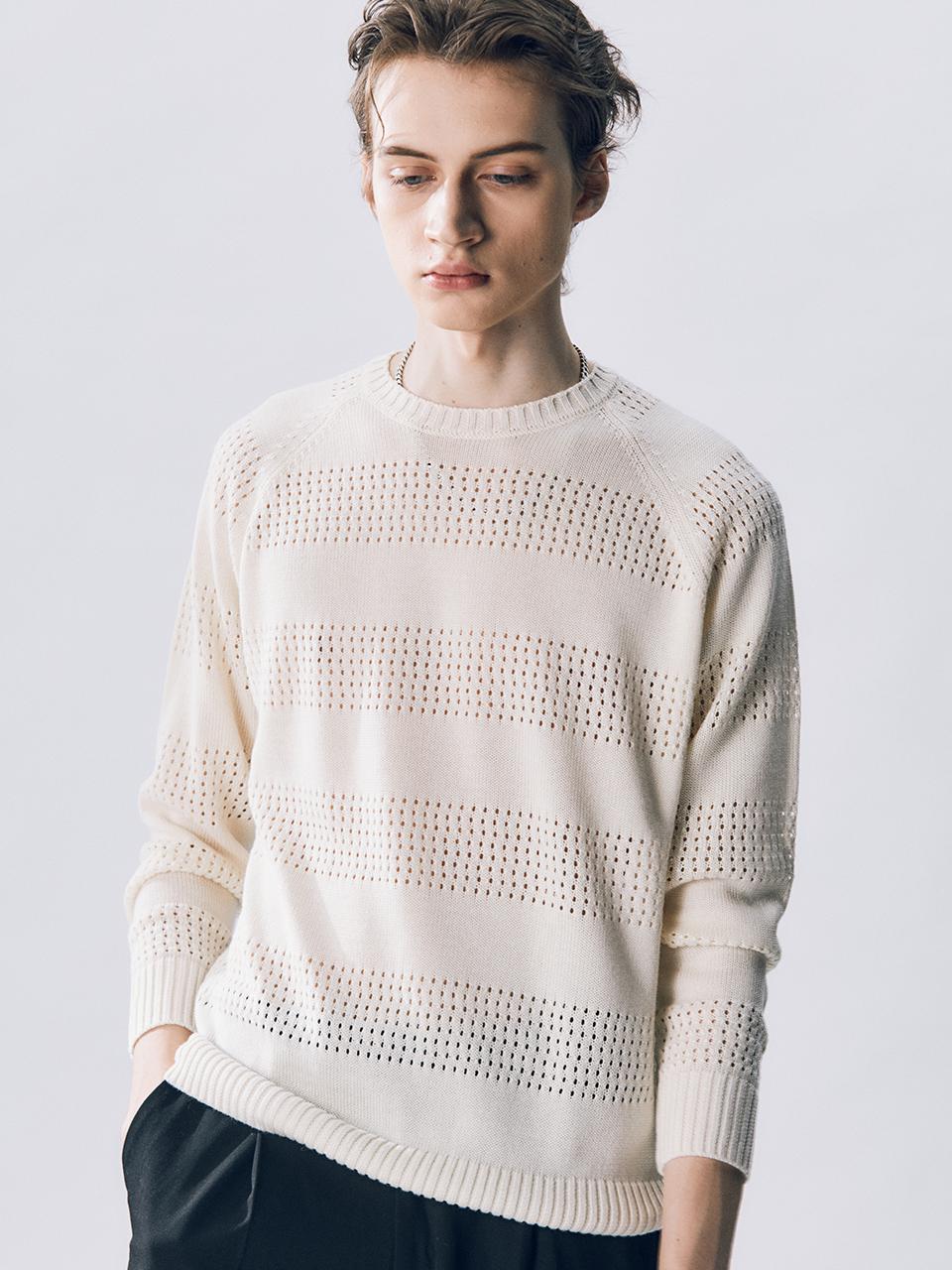 Edward Max Morina Long-Sleeve Knitwear Cream L