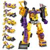 Transformation 6 In 1 Miniature MINI Devastator 27CM Action Figure Robot Metallic Material Parts Playthings BEST Present Child Kid Latest Ko
