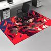 1 stuks Sonic the Hedgehog Shadow Rood Zwart Anime Cartoon Ontwerp Kantoor Tapijt Antislip Kleed Festival Cadeau voor Huisdecoratie, Woonkamer, Slaapkamer