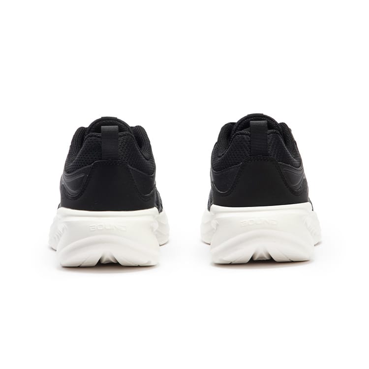 361 Blade Leaf 2.0 Cushioning Slip Resistant Abrasion Resistant Low Top Running Shoes Women's Black White 682422249F-3