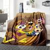 Scoobydoo Mystery Night Flannel Blanket Super Soft Warm Cozy Blanket For Sofa Bed Office Travel Allseason Home Decor Gift