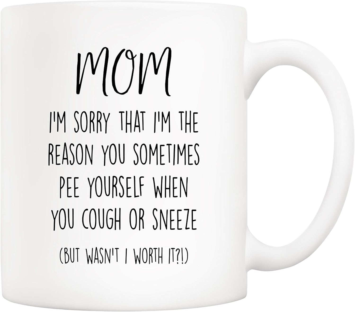 Mother s Day Coffee Mug Gift for Grandma from Grandchildren, Dear Grandma, Thank you for your company...Love your favorite mug 310ML