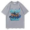 Fashion Tralalero Tralala Funny Shark with Shoes Meme T Shirts Men Casual Humor Tshirt Man Gothic Vintage Short Sleeve Tshirt
