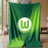 VfL Wolfsburg FC Soft Flannel Fleece Blanket Lightweight Cozy Warm Throw Blanket For Sofa Bed Home Decor