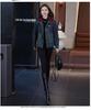 Women's Thick Velvet Hooded Denim Jacket - Autumn/Winter 2025 Chic Casual Top