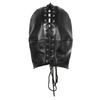 Full Head Mask Nightclub Face Mask Black Headgear Masquerades Party Headwear Stage Performances Costume Sexy Headpiece